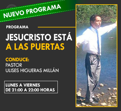 Jesucristo está	 a las Puertas